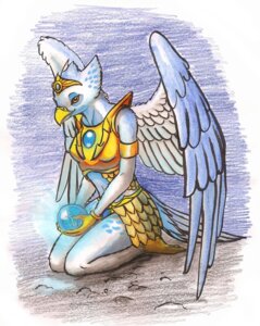 Rating: Safe Score: 0 Tags: accipitrid accipitriform amiralda anthro armor avian beak biped bird bottomwear claws clothing crayon_(artwork) crown crystal crystal_ball e621 eagle eris_(legends_of_chima) feathered_wings feathers female gem glowing headgear kneeling legends_of_chima lego mammal marker_(artwork) mixed_media orb scalemail skirt solo tiara traditional_media_(artwork) white_body white_feathers wings yellow_eyes User: bunchy7s