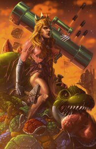 Rating: Questionable Score: 0 Tags: ambiguous_gender dash_martin detailed detailed_background dinosaur duo e621 female goomba green_yoshi human koopa mammal mario_bros nintendo nipple_outline prehistoric_species princess princess_peach reptile royalty scalie shell toony weapon yoshi User: bunchy7s