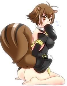 Rating: Questionable Score: 0 Tags: animal_humanoid antenna_hair arc_system_works beret blazblue blush bottomless bottomwear breasts brown_eyes brown_hair butt clothed clothing e621 female fluffy fluffy_tail gloves hair handwear hat headgear headwear hi_res human humanoid kiritsuki_yuu_koromo looking_at_viewer makoto_nanaya mammal mammal_humanoid midriff navel nipples rodent rodent_humanoid sciurid sciurid_humanoid simple_background skirt solo squirrel_tail tail tree_squirrel tree_squirrel_humanoid white_background User: bunchy7s