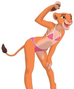 Rating: Questionable Score: 0 Tags: anthro anthrofied bikini brown_eyes clothed clothing colored_edge_bikini disney e621 felid female hi_res kiara_(the_lion_king) lion mammal on_model pantherine pink_bikini pink_clothing pink_swimwear solo swimwear tail the_lion_king tlk92024 triangle_bikini two-piece_swimsuit User: bunchy7s