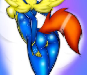 Rating: Explicit Score: 0 Tags: 2012 anthro anthrofied breasts butt camel_toe clothing digital_media_(artwork) e621 equid equine faceless_character faceless_female feathered_wings feathers female friendship_is_magic hasbro jrvanesbroek mammal my_little_pony mythological_creature mythological_equine mythology pegasus simple_background skinsuit solo spitfire_(mlp) tail tight_clothing torso_shot wings wonderbolts_(mlp) yellow_body yellow_feathers User: bunchy7s