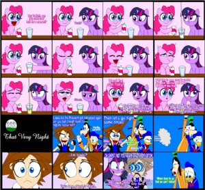 Rating: Explicit Score: 0 Tags: 2011 anatid anseriform anthro avian bird blue_eyes bodily_fluids brown_body brown_fur canid canine canis comic container crossover cup dialogue disney domestic_dog donald_duck duck e621 earth_pony english_text equid equine female feral friendship_is_magic fur genital_fluids goofy_(disney) group hair hasbro hi_res horn horse human kingdom_hearts male mammal multicolored_hair my_little_pony mythological_creature mythological_equine mythology peeing pink_body pink_fur pink_hair pinkie_pie_(mlp) pony purple_body purple_eyes purple_fur purple_hair rape_face sora_(kingdom_hearts) square_enix text twilight_sparkle_(mlp) two_tone_hair tyrranux unicorn urine watersports white_body User: bunchy7s