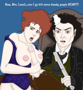 Rating: Explicit Score: 0 Tags: benjamin_barker female helena_bonham_carter mrs._lovett rule34 sweeney_todd sweeney_todd:_the_demon_barber_of_fleet_street tagme tim_burton User: bunchy7s