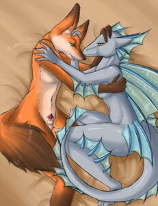 Rating: Explicit Score: 0 Tags: 2009 animal_genitalia anthro anthro_on_anthro balls breasts canid canine dragon duo e621 female fox genitals lying male male/female mammal membrane_(anatomy) membranous_wings mythological_creature mythological_scalie mythology nude on_side penis penis_tip scalie sheath side_boob tail wings zanthu User: bunchy7s