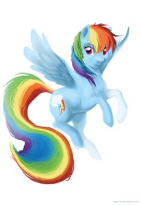 Rating: Safe Score: 0 Tags: blue_body blue_feathers blue_fur e621 equid equine feathered_wings feathers female feral flying friendship_is_magic fur hair hasbro mammal multicolored_hair multicolored_tail my_little_pony mythological_creature mythological_equine mythology on_hind_legs oscen pegasus rainbow_dash_(mlp) rainbow_hair rainbow_tail red_eyes simple_background smile solo tail white_background wings User: bunchy7s