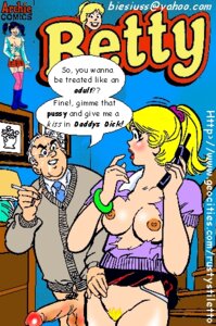 Rating: Explicit Score: 0 Tags: archie_comics artist_email artist_website betty_cooper biesiuss bottomless breasts dialogue erection father_and_daughter female hal_cooper incest indoors male penis phone pubic_hair pussy ripped_clothing rule34 speech_bubble text torn_clothes torn_shirt veronica_lodge User: bunchy7s