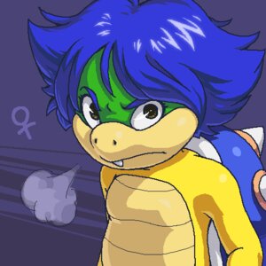 Rating: Safe Score: 0 Tags: 1:1 angry anthro biped blue_hair crossgender digital_media_(artwork) e621 female hair half-length_portrait koopa koopaling looking_at_viewer low_res ludwig_von_koopa mario_bros mtf_crossgender nintendo pimmy portrait reptile scalie simple_background solo yellow_body yellow_skin User: bunchy7s