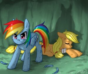 Rating: Safe Score: 0 Tags: applejack_(mlp) blonde_hair blue_body blue_feathers blue_fur bodily_fluids cutie_mark detailed_background duo e621 earth_pony equid equine feathered_wings feathers female feral fight friendship_is_magic fur hair hasbro horse john_joseco mammal multicolored_hair multicolored_tail my_little_pony mythological_creature mythological_equine mythology orange_body pegasus pink_eyes pony rainbow_dash_(mlp) rainbow_hair rainbow_tail shadow standing tail tears the_stand toony wings wounded User: bunchy7s