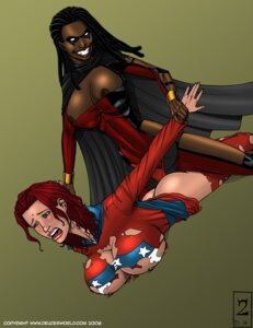 Rating: Explicit Score: 0 Tags: 2008 2girls deuce deuceworld female female_only human human_only interracial interracial_yuri laura_liberty lezdom light-skinned_female light_skin marvel marvel_comics miss_america multiple_females multiple_girls rape rule34 tagme thugerella villain_on_hero yuri User: bunchy7s