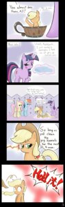 Rating: Safe Score: 0 Tags: absurd_res applejack_(mlp) blonde_hair blue_body blue_fur blush clothing comic container cowboy_hat cup cutie_mark dialogue e621 earth_pony english_text equid equine feathered_wings feathers female feral fluttershy_(mlp) freckles friendship_is_magic frown fur green_eyes group hair hasbro hat headgear headwear heir-of-rick hi_res horn horse long_hair looking_back mammal multicolored_hair my_little_pony mythological_creature mythological_equine mythology open_mouth orange_body orange_fur pegasus pink_hair pony purple_eyes purple_hair rainbow_dash_(mlp) rainbow_hair smile text twilight_sparkle_(mlp) two_tone_hair unicorn water wet wings yellow_body yellow_feathers yellow_fur User: bunchy7s
