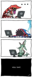 Rating: Safe Score: 0 Tags: 2014 :v ambiguous_gender bodily_fluids claws comic computer dragon dragonith e621 electronics ellipsis english_text feral generation_3_pokemon groudon group happy hi_res humor kyogre legendary_pokemon legendary_trio looking_down looking_up mythological_creature mythological_scalie mythology nintendo open_mouth pokeball pokemon pokemon_(species) rayquaza scalie sharp_teeth simple_background sweat teeth text weather_trio white_background yellow_eyes User: bunchy7s Rating: Safe Score: 0 Tags: 2014 :v ambiguous_gender bodily_fluids claws comic computer dragon dragonith e621 electronics ellipsis english_text feral generation_3_pokemon groudon group happy hi_res humor kyogre legendary_pokemon legendary_trio looking_down looking_up mythological_creature mythological_scalie mythology nintendo open_mouth pokeball pokemon pokemon_(species) rayquaza scalie sharp_teeth simple_background sweat teeth text weather_trio white_background yellow_eyes User: bunchy7s