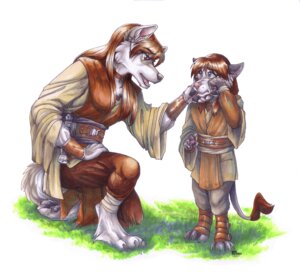 Rating: Safe Score: 0 Tags: 2011 anthro bodily_fluids canid canine canis child clothing cockiestspaniel consolation duo e621 ear_piercing female lightsaber mammal melee_weapon piercing robe simple_background star_wars tail tail_tuft tears tuft unavailable_at_source weapon white_background wielder_(character) wolf young young_anthro User: bunchy7s