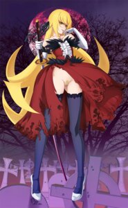 Rating: Explicit Score: 0 Tags: 1girls 2d bandaid bandaid_on_pussy bare_shoulders black_socks blonde_hair breasts dress female female_only graveyard heels highres katana kiss-shot_acerola-orion_heart-under-blade kizumonogatari legs long_hair maebari monogatari_(series) moon nipples oshino_shinobu pubic_hair pussy red_moon socks socks_and_heels solo sword thighhighs tooo weapon yellow_eyes User: bunchy7s