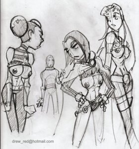 Rating: Explicit Score: 0 Tags: 3girls bumblebee_(dc) dc dc_comics female hotspot karen_beecher monochrome multiple_females multiple_girls nipples raven_(dc) reddrew rule34 sketch starfire straight_hair teen_titans User: bunchy7s
