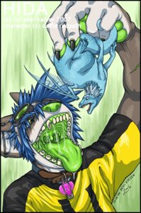 Rating: Questionable Score: 0 Tags: 2006 ambiguous_gender ambiguous_prey anthro anthro_pred canid canine canis dingo domestic_dog dragon duo e621 fangs feral feral_prey gaping_mouth ground-lion hida imminent_vore male male/ambiguous male_pred mammal micro mouth_shot mythological_creature mythological_scalie mythology open_mouth palate scalie seel_dingo_(character) tail teeth uvula User: bunchy7s
