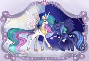 Rating: Safe Score: 0 Tags: blissbunny blue_hair crown cutie_mark duo e621 equid equine feathered_wings feathers female feral friendship_is_magic hair hasbro headgear hi_res horn long_hair mammal my_little_pony mythological_creature mythological_equine mythology princess princess_celestia_(mlp) princess_luna_(mlp) quadruped royalty sibling_(lore) simple_background sister_(lore) sisters_(lore) tail toony winged_unicorn wings User: bunchy7s