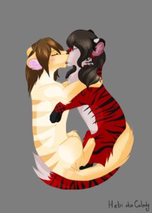 Rating: Questionable Score: 0 Tags: alpha_channel blush calmly_(character) duo e621 felid female female/female feral hebi jealousy_(character) kissing love mammal pantherine romantic romantic_couple simple_background tail tiger transparent_background User: bunchy7s