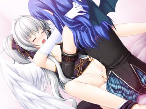 Rating: Explicit Score: 0 Tags: 2girls angel angel_wings artist_request blood blue_hair character_request closed_eyes cum cum_inside demon demon_girl demon_wings elbow_gloves female flat_chest futanari game_cg intersex long_hair male miniskirt njord ore-sama_no_ragna_rock panties_around_leg panties_around_one_leg rule34 skirt source_request tear thighhighs trap virgin white_hair wings User: bunchy7s