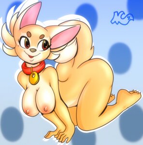 Rating: Questionable Score: 0 Tags: 2013 all_fours amber_eyes anthro blonde_hair breasts canid canine claws collar e621 feet female fennec_fox fox fur hair hi_res hindpaw looking_back mammal nipples nude paws short_hair skidd smile solo tail thick_thighs true_fox white_body white_fur wide_hips yellow_body yellow_fur User: bunchy7s
