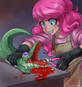 Rating: Questionable Score: 0 Tags: 2013 alligator alligatorid alternate_species apron blood blue_eyes bodily_fluids clothing crocodilian duo e621 english_text female friendship_is_magic gore gummy_(mlp) hair hasbro human humanized mammal my_little_pony pink_hair pinkie_pie_(mlp) pliers pulling_tooth purple_eyes racoon-kun reptile scalie smile tears teeth text tools User: bunchy7s Rating: Questionable Score: 0 Tags: 2013 alligator alligatorid alternate_species apron blood blue_eyes bodily_fluids clothing crocodilian duo e621 english_text female friendship_is_magic gore gummy_(mlp) hair hasbro human humanized mammal my_little_pony pink_hair pinkie_pie_(mlp) pliers pulling_tooth purple_eyes racoon-kun reptile scalie smile tears teeth text tools User: bunchy7s