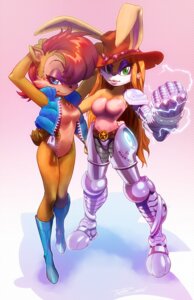 Rating: Questionable Score: 0 Tags: 2012 anthro archie_comics belt blue_eyes boots breasts brown_body brown_fur bunnie_rabbot chipmunk clothing cybernetics cyborg duo e621 featureless_breasts female fist footwear fur green_eyes ground_squirrel hat headgear headwear lagomorph leporid lips looking_at_viewer machine mammal pose rabbit raised_arm raised_fist raised_hand robaato rodent sally_acorn sciurid sega shoes sonic_the_hedgehog_(archie) sonic_the_hedgehog_(comics) sonic_the_hedgehog_(series) topwear vest User: bunchy7s Rating: Questionable Score: 0 Tags: 2012 anthro archie_comics belt blue_eyes boots breasts brown_body brown_fur bunnie_rabbot chipmunk clothing cybernetics cyborg duo e621 featureless_breasts female fist footwear fur green_eyes ground_squirrel hat headgear headwear lagomorph leporid lips looking_at_viewer machine mammal pose rabbit raised_arm raised_fist raised_hand robaato rodent sally_acorn sciurid sega shoes sonic_the_hedgehog_(archie) sonic_the_hedgehog_(comics) sonic_the_hedgehog_(series) topwear vest User: bunchy7s