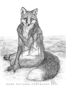 Rating: Questionable Score: 0 Tags: 2002 anthro biped braided_hair canid canine claws dark_natasha dipstick_tail e621 english_text feet female fluffy fluffy_tail fox graphite_(artwork) greyscale hair long_hair looking_at_viewer mammal markings monochrome mullet multicolored_tail nude outside realistic red_fox signature sitting solo tail tail_markings text traditional_media_(artwork) true_fox werecanid werecanine werecreature werefox whiskers User: bunchy7s