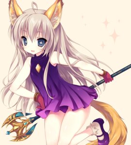 Rating: Safe Score: 0 Tags: :3 ahoge animal_humanoid blue_eyes brown_hair canid canid_humanoid canine canine_humanoid clothing dress e621 elin emily_(pure_dream) female footwear fox fox_humanoid gloves hair handwear humanoid long_hair mammal mammal_humanoid mary_janes melee_weapon panties polearm pupils purple_clothing purple_panties purple_underwear shoes smile solo sparkles staff star_pupils symbol-shaped_pupils tail tera_online underwear unusual_pupils weapon User: bunchy7s