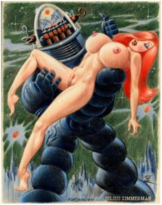 Rating: Explicit Score: 0 Tags: 2004 areola artist_name artist_signature balls ballsack big_breasts breasts bridal_carry colored crossover disney english_text erection eyeshadow female forbidden_planet hair_over_one_eye hourglass_figure huge_penis human human/robot jessica_rabbit julius_zimmerman lipstick long_hair long_orange_hair male nipples nude orange_hair penis pubic_hair pussy red_pubic_hair robby_the_robot robot rule34 scrotum testicles text thumbs_up trimmed_pubic_hair vagina who_framed_roger_rabbit User: bunchy7s