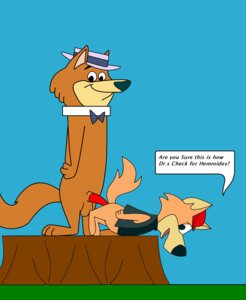Rating: Explicit Score: 0 Tags: dingaling gay hanna-barbera hokey_wolf male male_only penis rule34 tagme User: bunchy7s