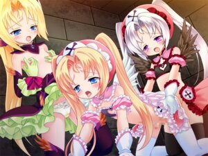 Rating: Explicit Score: 0 Tags: 2boys 3boys anal angel_wings balls black_legwear blonde_hair blue_eyes blush brush censored demon demon_girl female game_cg gloves group_sex happy heart long_hair lying magical_girl mahou_shoujo_artelion male male/male mizuki_kotora mosaic_censoring multiple_boys multiple_males nipples on_back on_bed open_mouth panties penis purple_eyes rule34 sex silver_hair stain tear testicles thighhighs threesome trap underwear white_legwear wings User: bunchy7s