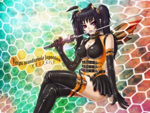 Rating: Questionable Score: 0 Tags: 4:3 alternate_species animal_humanoid antennae_(anatomy) armwear arthropod arthropod_humanoid asian_giant_hornet belt biped black_hair boots buckle clothing collar corset crossed_legs digital_media_(artwork) e621 elbow_gloves female footwear gloves hair handwear holding_melee_weapon holding_object holding_sword holding_weapon hornet hornet_humanoid human humanized humanoid hymenopteran hymenopteran_humanoid insect insect_humanoid insect_wings japanese_text latex latin_text leather legwear licking lingerie mammal mc-4 melee_weapon nipple_outline pattern_background pigtails pink_eyes portrait shoes simple_background sitting socks solo sword text thigh_highs thigh_socks three-quarter_portrait three-quarter_view tongue tongue_out topwear trinomial_nomenclature twintails_(hairstyle) vespid wasp wasp_humanoid weapon wings User: bunchy7s