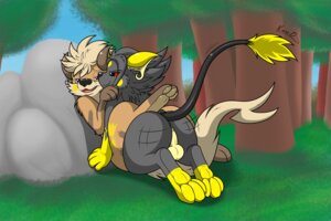 Rating: Explicit Score: 0 Tags: 3:2 alternate_color anal anal_penetration anthro anus balls duo e621 fan_character generation_1_pokemon genitals growlchu growlithe hair hi_res hybrid kuroodod kuroodod_(character) legs_up male male/male male_penetrated male_penetrating male_penetrating_male mammal nintendo penetration pokemon pokemon_(species) raichu rodent sex tail User: bunchy7s