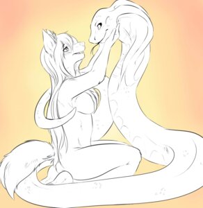 Rating: Questionable Score: 0 Tags: 2011 ambiguous_gender anthro blush breasts canid canine duo e621 eye_contact female feral forked_tongue hair hi_res kneeling long_hair looking_at_another mammal reptile scalie simple_background snake tail tartii tongue tongue_out yellow_background User: bunchy7s Rating: Questionable Score: 0 Tags: 2011 ambiguous_gender anthro blush breasts canid canine duo e621 eye_contact female feral forked_tongue hair hi_res kneeling long_hair looking_at_another mammal reptile scalie simple_background snake tail tartii tongue tongue_out yellow_background User: bunchy7s
