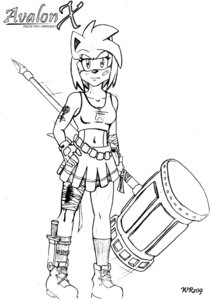 Rating: Questionable Score: 0 Tags: amy_rose anthro aval0nx black_and_white boots bottomwear bra breasts clothing e621 eulipotyphlan female footwear hammer hedgehog knife looking_at_viewer mammal melee_weapon midriff monochrome navel piko_piko_hammer sega shoes simple_background skirt solo sonic_the_hedgehog_(series) sports_bra tattoo tools underwear weapon white_background wounded User: bunchy7s