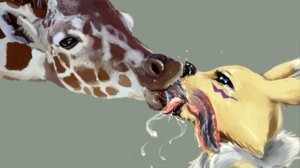 Rating: Questionable Score: 0 Tags: ambiguous_gender anthro anthro_on_feral bandai_namco bestiality bestiality_kiss black_nose black_sclera blue_eyes bodily_fluids brown_body brown_fur canid canine crying deep_throat digimon digimon_(species) drooling duo e621 extreme_french_kiss eye_roll feral french_kissing fur giraffe giraffid grey_background horn internal internal_kiss interspecies kissing long_tongue looking_up mammal messy open_mouth oral oral_penetration ossicone penetration purple_body purple_fur renamon saliva saliva_on_tongue simple_background size_difference tears tongue tongue_out tongue_penetration ungulatr white_body white_fur yellow_body yellow_fur User: bunchy7s