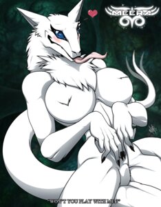 Rating: Questionable Score: 0 Tags: abstract_background anthro big_breasts blue_eyes breasts claws e621 english_text featureless_crotch female hair heart_symbol long_hair looking_at_viewer lying mammal meera naturally_censored nipple_tuft on_back simple_background solo spread_legs spreading synx tail text tongue tuft walter_sache User: bunchy7s