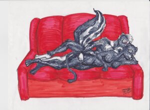 Rating: Questionable Score: 0 Tags: absurd_res anthro cuddling duo e621 felid female furniture hi_res male mammal marker_(artwork) melanistic mephitid pantherine red_ghost simple_background skunk sofa tail traditional_media_(artwork) white_background User: bunchy7s Rating: Questionable Score: 0 Tags: absurd_res anthro cuddling duo e621 felid female furniture hi_res male mammal marker_(artwork) melanistic mephitid pantherine red_ghost simple_background skunk sofa tail traditional_media_(artwork) white_background User: bunchy7s