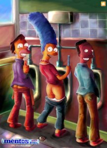 Rating: Explicit Score: 0 Tags: 1girls 20th_century_studios 2boys accurate_art_style blue_hair carl_carlson dark_skin female female_using_urinal futanari human implied_futa intersex lenny_leonard looking_back male marge_simpson mature mature_female orange_box peeing rule34 standing standing_pee tagme the_simpsons trio urinal urination urine yellow_body yellow_skin User: bunchy7s