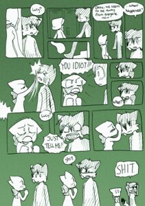 Rating: Safe Score: 0 Tags: anthro bittersweet_candy_bowl comic dialogue domestic_cat duo e621 english_text felid feline felis female khao_manee lucy_(bcb) male mammal monochrome paulo_(bcb) slap somali_cat speech_bubble taeshi_(artist) tail text User: bunchy7s