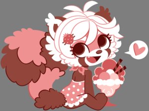 Rating: Safe Score: 0 Tags: accessory ailurid alpha_channel anthro biped brown_eyes chibi clothing dessert dress e621 female food hair hair_accessory hairclip happy heart_symbol ice_cream mammal open_mouth ponwan red_panda ribbons short_hair sitting solo sprits strawberry_clip tail white_hair young young_anthro young_female User: bunchy7s