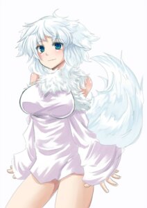 Rating: Questionable Score: 0 Tags: animal_humanoid big_breasts blue_eyes blush breasts canid canid_humanoid canine canine_humanoid canis clothing dog_humanoid domestic_dog dress e621 female fluffy fluffy_tail hair hi_res humanoid long_hair mammal mammal_humanoid pink_blush simple_background smile solo standing tail tan_body tan_skin unknown_artist white_background white_clothing white_dress white_hair white_tail User: bunchy7s