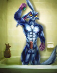 Rating: Explicit Score: 0 Tags: anthro arm_up bleakcat blue_fur front_view indoors male male_only nude penis radarr rule34 scooby-doo_(character) solo storm_hawks tagme User: bunchy7s