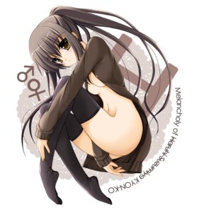 Rating: Explicit Score: 0 Tags: 1girls beige_skin breasts brown_eyes clothes clothing color female female_only hair human kyon kyonko long_hair open_clothes open_eyes ponytail rule34 rule_63 small_breasts solo stockings suzumiya_haruhi_no_yuuutsu text tied_hair tomosuke User: bunchy7s