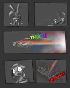 Rating: Questionable Score: 0 Tags: 2011 4:5 comic cutie_mark dialogue e621 earth_pony english_text equid equine feathered_wings feathers female feral fight friendship_is_magic hair hasbro hi_res horse mammal monochrome my_little_pony mythological_creature mythological_equine mythology pegasus pinkamena_(mlp) pinkie_pie_(mlp) pony quadruped rainbow_dash_(mlp) rainbow_text scherzo tail text wings User: bunchy7s
