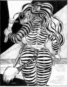 Rating: Questionable Score: 0 Tags: 1998 anthro badge beach big_breasts bikini black_highlights breasts butt clothing club_(weapon) e621 equid equine eyelashes female flashlight flowing_hair fur greyscale gun hair half-closed_eyes handgun highlights_(coloring) light long_hair long_tail looking_at_viewer looking_back mammal melee_weapon monochrome narrowed_eyes nightstick one-piece_swimsuit open-back_swimsuit oscar_marcus outside pinup police police_officer pose ranged_weapon revolver sand sea seaside smile solo striped_body striped_fur stripes swimwear tail tail_tuft tight_clothing tuft two-piece_swimsuit water weapon white_hair zebra User: bunchy7s