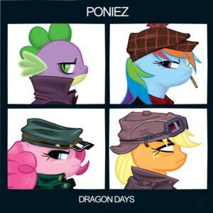 Rating: Safe Score: 0 Tags: 1:1 2d_(gorillaz) album_cover applejack_(mlp) blonde_hair blue_body blue_eyes blue_fur blue_hair cigarette clothing cover demon_days dragon e621 earth_pony english_text equid equine eyewear female freckles friendship_is_magic fur goggles gorillaz green_eyes green_hair group hair hasbro hat headgear headwear horse low_res male mammal multicolored_hair murdoc_niccals my_little_pony mythological_creature mythological_scalie mythology noodle_(gorillaz) orange_hair parody pinkie_pie_(mlp) pony pupils rainbow_dash_(mlp) rainbow_hair red_hair russel_hobbs scalie slit_pupils spike_(mlp) text txlegionnaire User: bunchy7s
