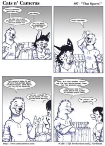 Rating: Safe Score: 0 Tags: 2011 anthony_(cnc) anthro breasts cats_n'_cameras clothed clothes_hanger clothing clothing_store comic dialogue digital_media_(artwork) duo e621 english_text felid feline female greyscale infatuation james_m_hardiman male mammal manila_doyle marker_(artwork) mature_anthro mature_female misunderstanding mixed_media monochrome mother_(lore) mustelid otter parent_(lore) pen_(artwork) serval store text traditional_media_(artwork) url whiskers User: bunchy7s