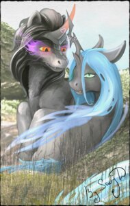 Rating: Safe Score: 0 Tags: armor arthropod black_hair changeling_(mlp) duo e621 equid equine female feral friendship_is_magic green_eyes hair hasbro heart_symbol hi_res hole_(anatomy) hooves horn insect_wings king_sombra_(mlp) long_hair male mammal my_little_pony mythological_creature mythological_equine mythology queen_chrysalis_(mlp) red_eyes sary_dragon unicorn wings User: bunchy7s