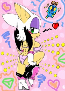 Rating: Questionable Score: 0 Tags: anthro armwear bat big_breasts black_nose black_wings blush boots bra breasts butt chao_(sonic) clothed clothing duo e621 elbow_gloves eyeshadow female female_anthro footwear gloves green_eyes hair half-closed_eyes handwear heart_symbol hi_res looking_aside looking_at_viewer machine makeup mammal narrowed_eyes omochao panties pink_bra pink_clothing pink_panties pink_underwear purple_eyeshadow robot rouge_the_bat sega sensei_pao shoes solo sonic_the_hedgehog_(series) standing three-quarter_view underwear undressing white_boots white_clothing white_ears white_footwear white_gloves white_hair white_handwear wings User: bunchy7s
