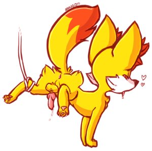 Rating: Explicit Score: 0 Tags: anus balls bdsm bodily_fluids bondage bound canid canine cum digitigrade dipstick_tail e621 erection feet fennekin feral generation_6_pokemon genital_fluids genitals hindpaw knot male mammal markings nintendo nude paws penis pokemon pokemon_(species) quadruped shugowah simple_background solo submissive submissive_male tail tail_markings tongue tongue_out white_background User: bunchy7s